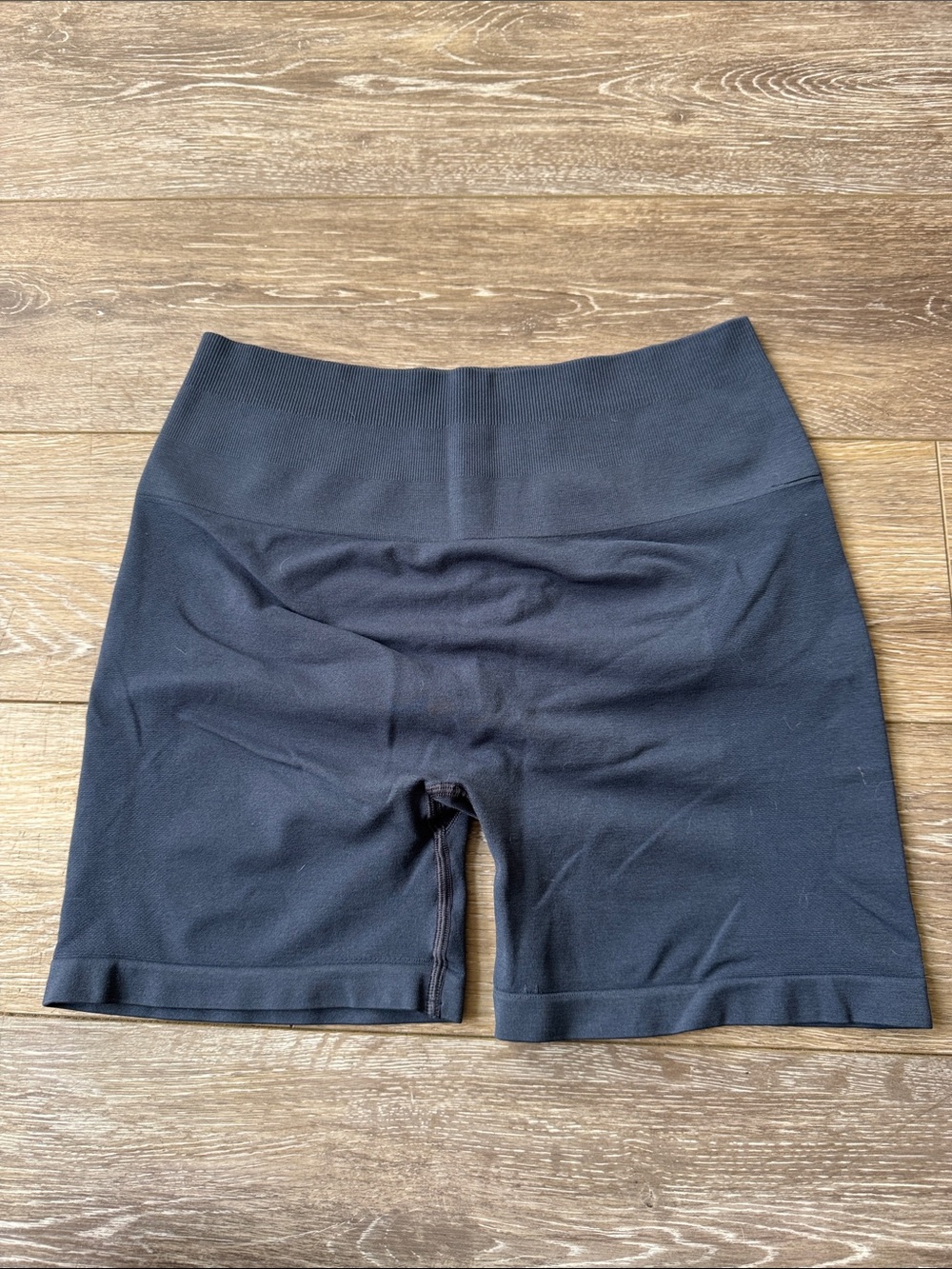 Alphalete Black Seamless Bike Shorts - High Waist